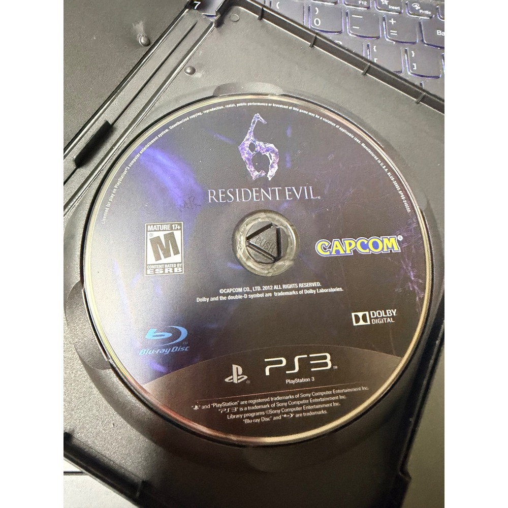 Resident Evil 6 Sony PlayStation 3 PS3‎ Capcom Horror Action Video Game loose